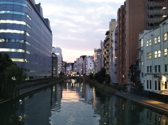 從茅場町靈京橋