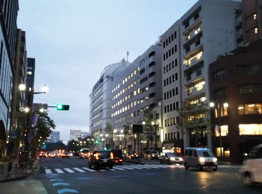 半蔵門より皇居方面へ