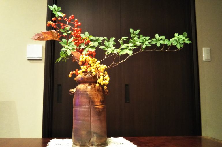Ikebana Tabletop แจกันเซรามิก